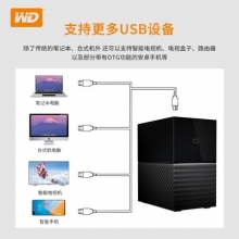 西部数据 WDBFBE0160JBK My Book Duo 移动硬盘 3.5英寸 16TB